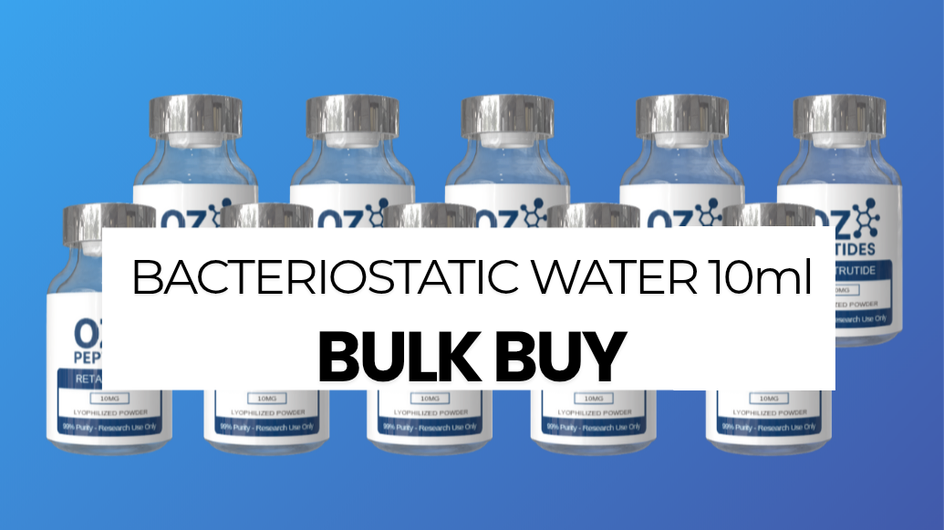 Bacteriostatic Water 10ml 10 VIALS