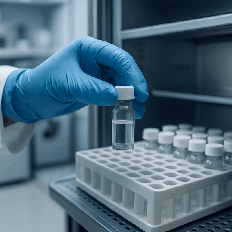 Scientist storing peptide vials in a temperature-controlled lab to maintain purity and stability
Where to Buy High Purity Peptides in Australia – Your 2025 Guide to Oz Peptides