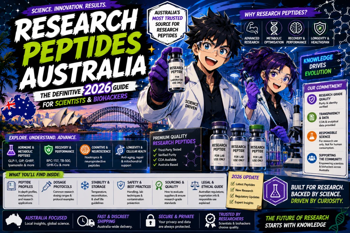 Research Peptides in Australia: The Definitive 2026 Guide for Scientists & Biohackers