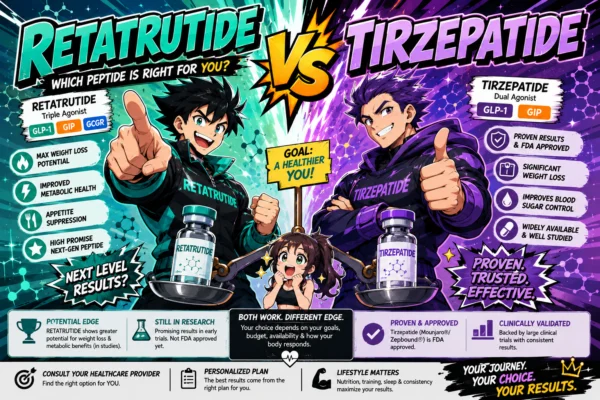 Retatrutide vs tirzepatide